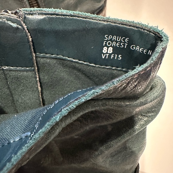 Earth Spruce Tumble Women's Green Leather Boot - Picture 5 of 6